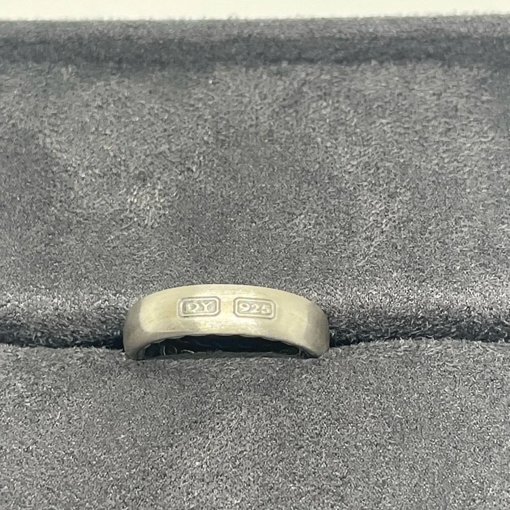 David Yurman Men’s Sterling Silver Ring